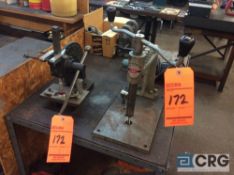 Cederburg tapping machine and Royersford # 0 table top press (LOCATED IN TOOL ROOM MACHINE SHOP)