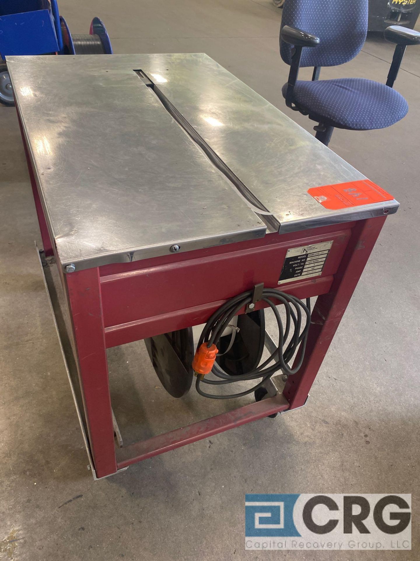 PAC PSM 1412-IC3 electric strapping table, portable on wheels, 1 ph - Image 4 of 4