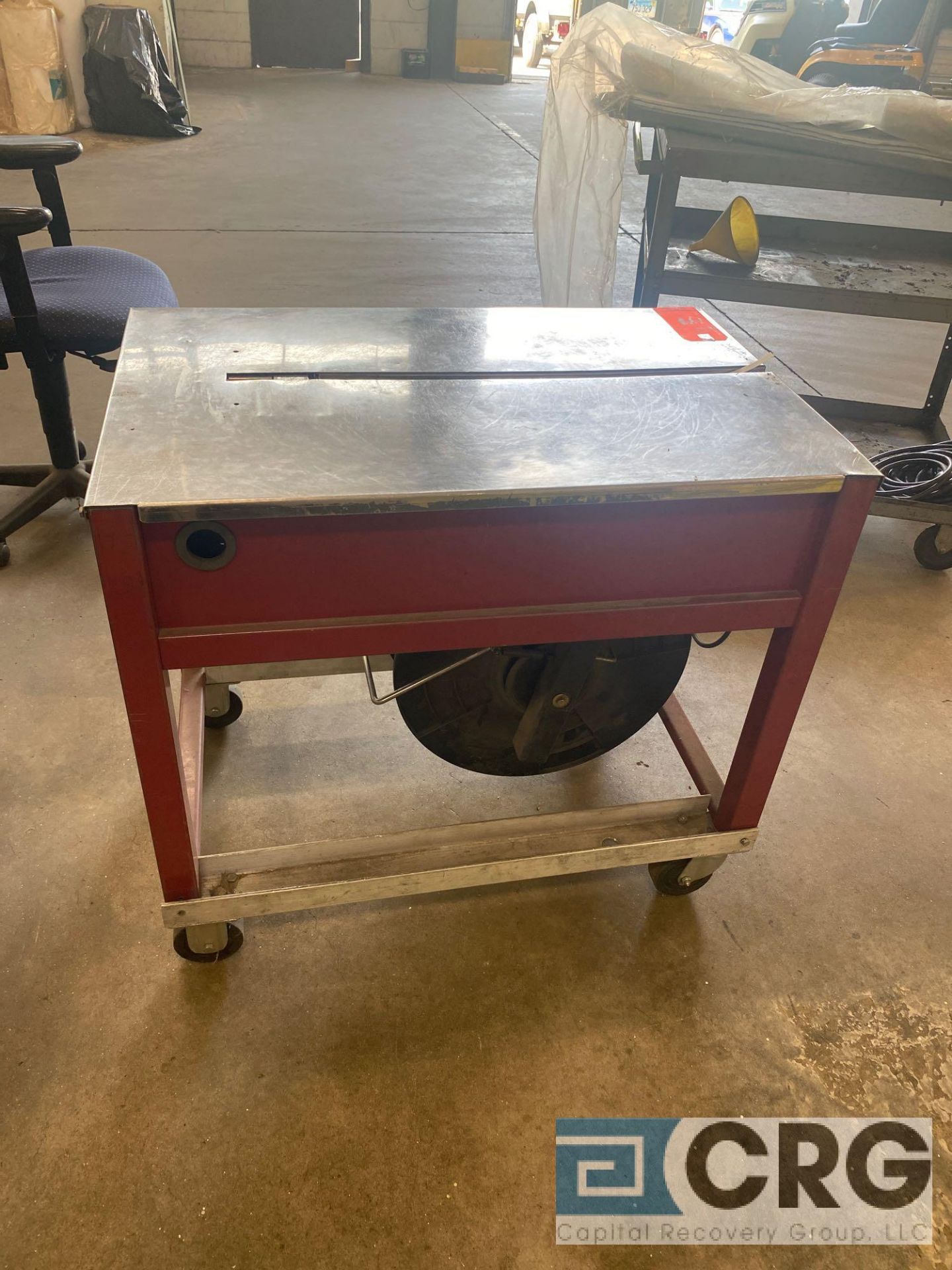 PAC PSM 1412-IC3 electric strapping table, portable on wheels, 1 ph - Image 3 of 4