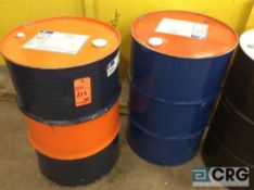 Lot of (2) NEW Gulf Harmony AW68 hydraulic oil 55 gallon drums