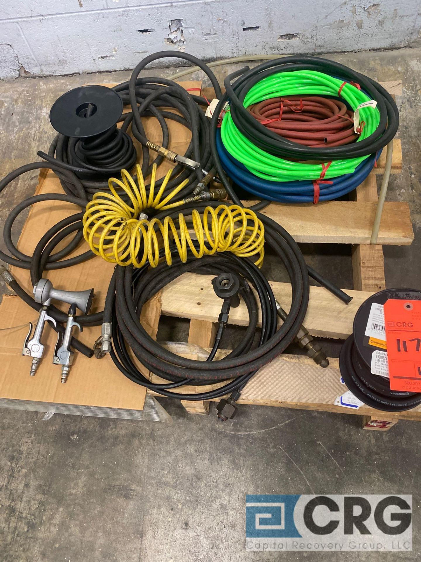 Lot of assorted pneumatic tools, equipment, hoses, tools, heads and attachments, including (1) Duo- - Image 2 of 11