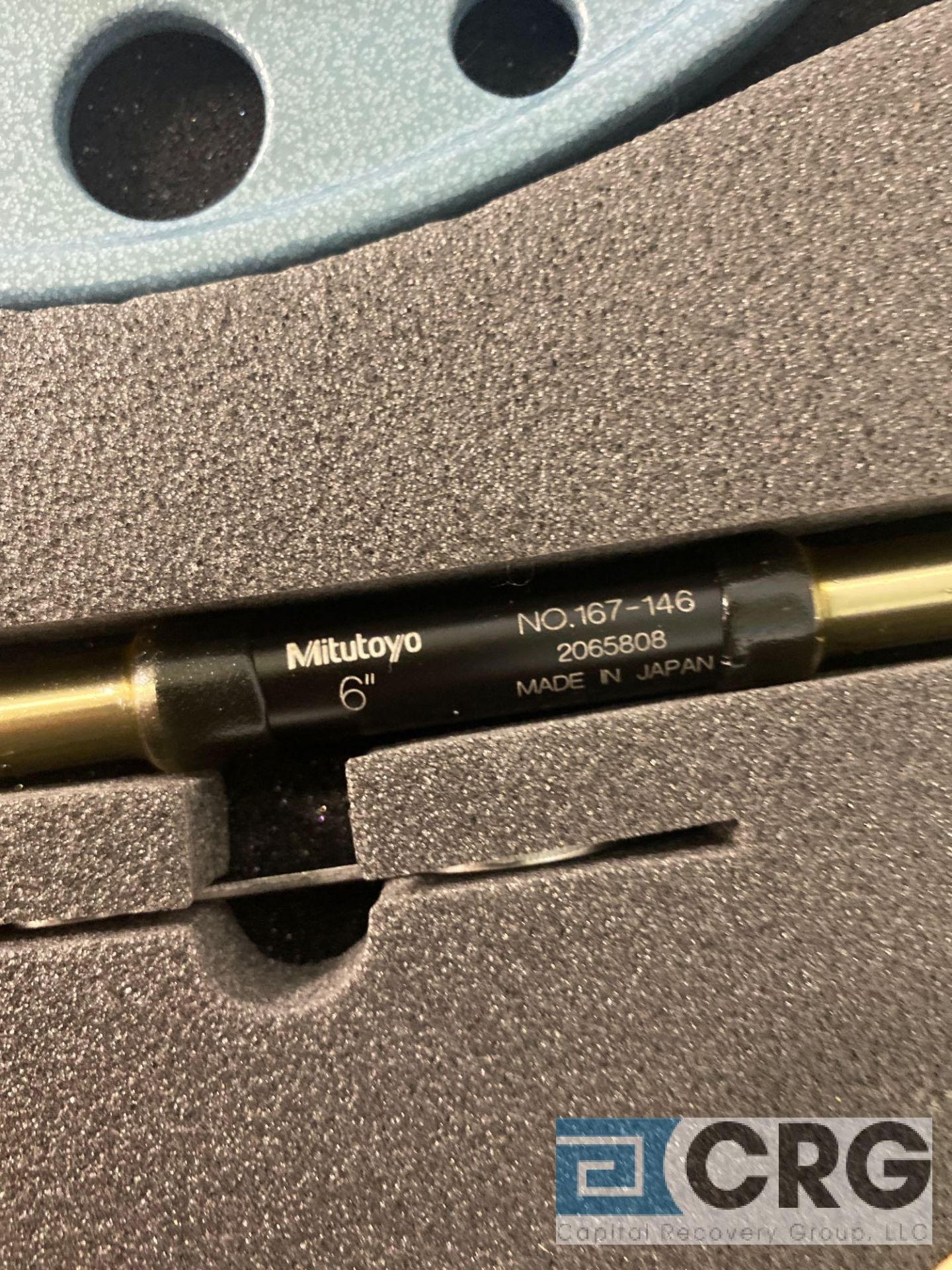 Mitutoyo 6-7 inch outside micrometer, MN 103-221, with case - Image 3 of 5