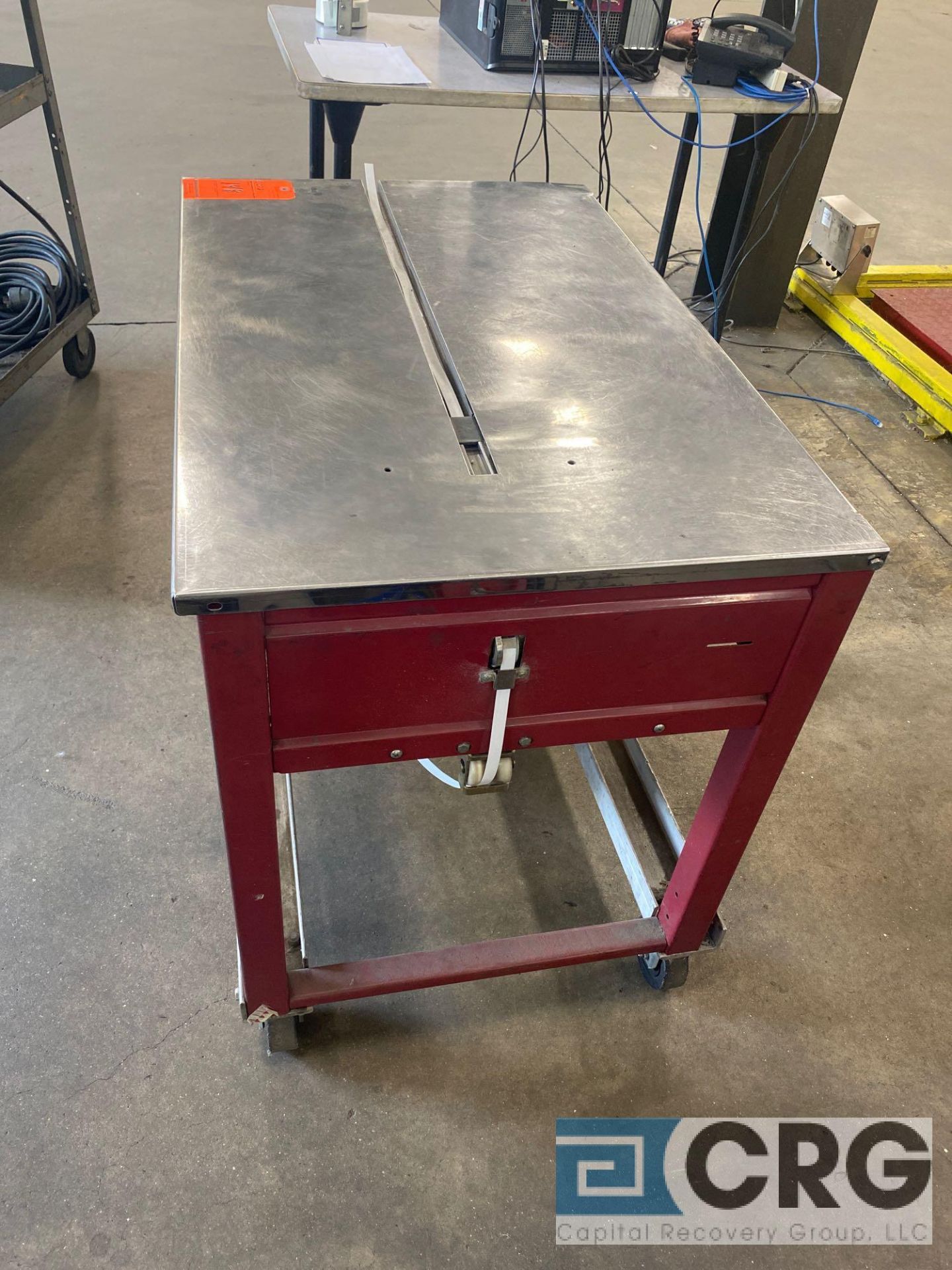 PAC PSM 1412-IC3 electric strapping table, portable on wheels, 1 ph - Image 2 of 4