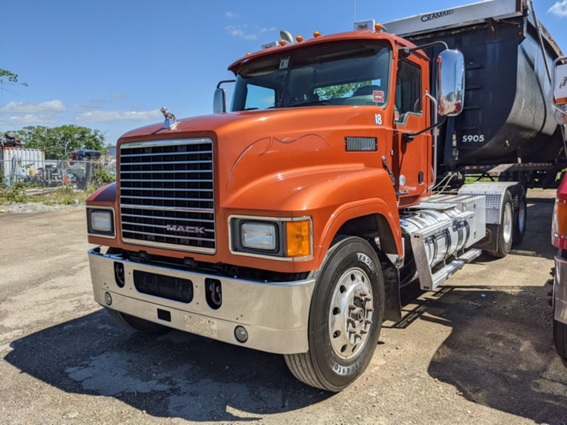 2016 Mack CHU613 tandem axle day cab, Mack MP8 505C H.P engine, Allison automatic transmission, - Image 5 of 25