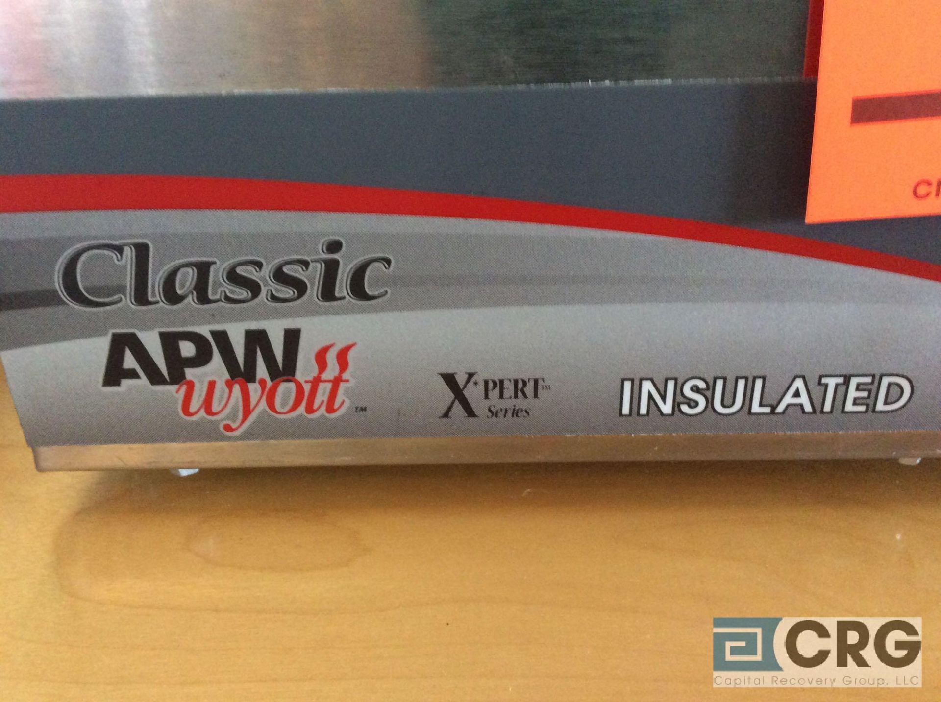 Wyott APW Classic hot food warmer, 1 phase with cover and (2) inserts - Image 2 of 2