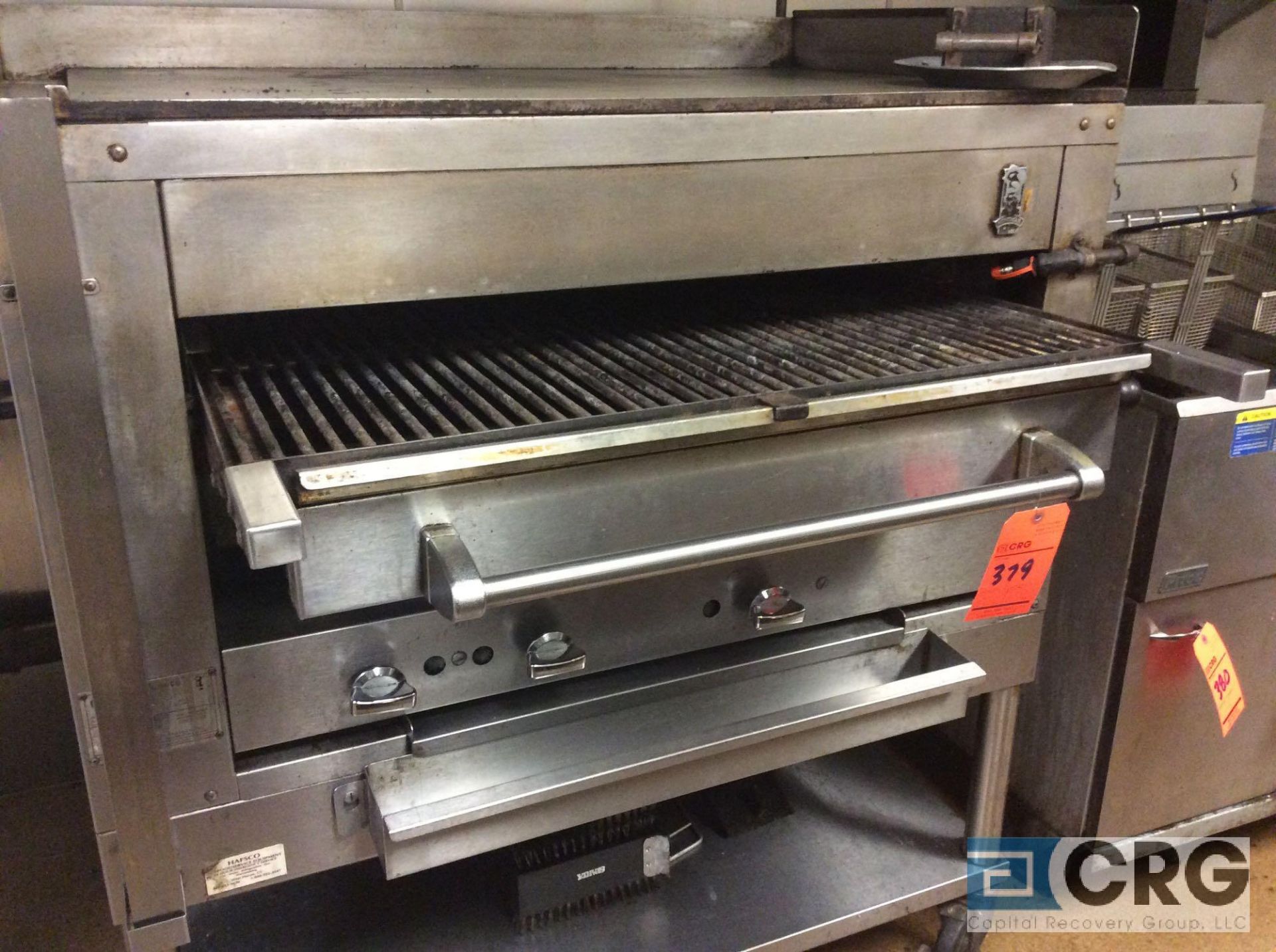 Montague C45-SHB portable stainless steel 36 inch portable charbroiler / grill, GAS, (buyer needs to - Image 2 of 6