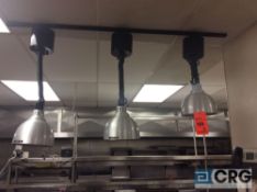 Lot of (3) heat lamps