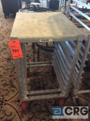 Channel 10 tier portable tray rack with Teflon board top