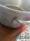 Stainless steel heavy duty cooking pot, 14 inch diameter x 7 deep