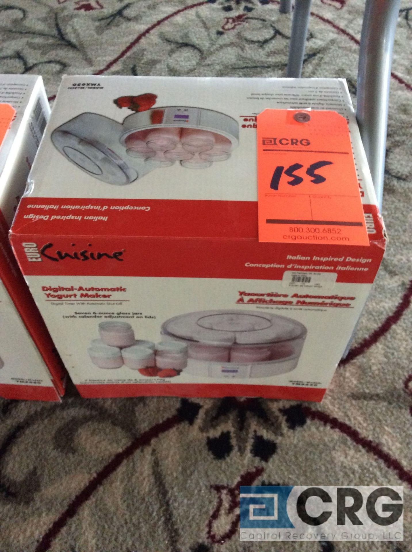 Euro cuisine YMX-650 digital automatic yogurt maker, (NEW IN BOX)