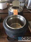 Lot of (2) soup kettle food warmers, 1 phase