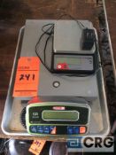 Lot of (2) digital portion scales