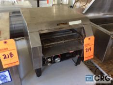 Hatco ToastQuik stainless steel conveyor toaster, 1 phase