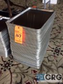 Lot of (45) 18 X 13 inch half size sheet pans