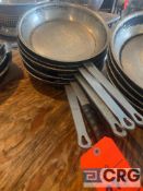 Lot of (5) frying pans 12.5 inch diameter