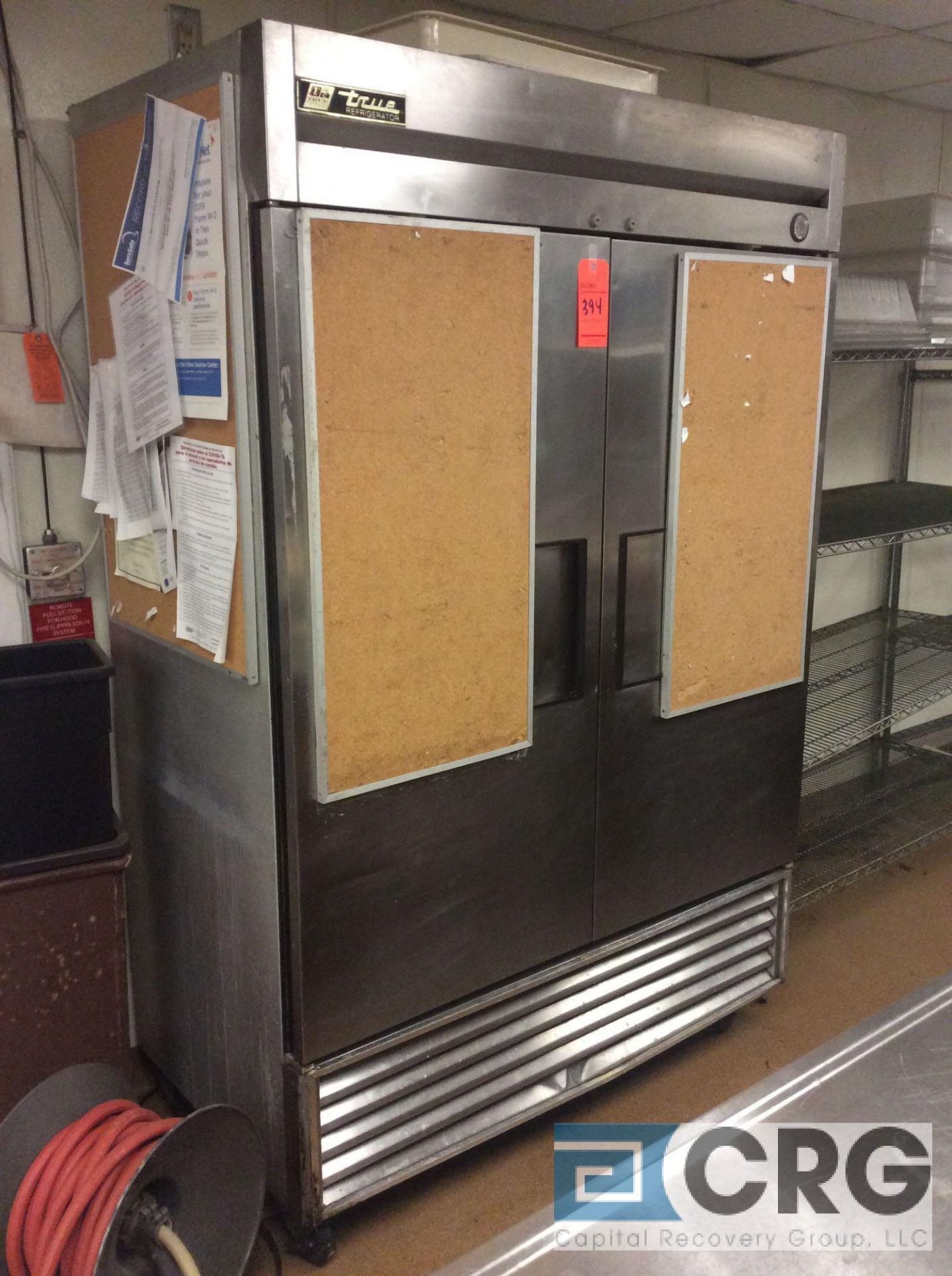 True T-49 2-door commercial refrigerator, self contained