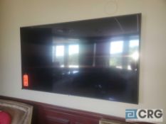 Samsung 65 inch flat screen TV with wall mount bracket