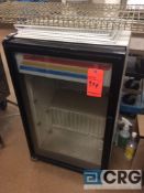 True GDM-07F-MD single glass door refrigerator, self contained, 1 phase