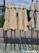 Lot of (6) patio umbrellas