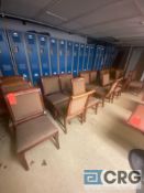 Lot of (20) upholstered chairs