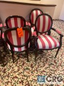 Lot of (4) upholstered chairs