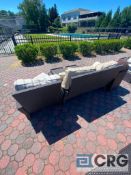 Lot of wicker outdoor patio furniture