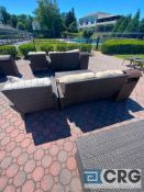 Lot of wicker outdoor patio furniture