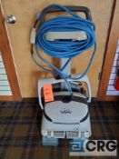Dolphin pool cleaning robot with cart