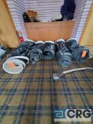 Lot of (5) tennis court nets