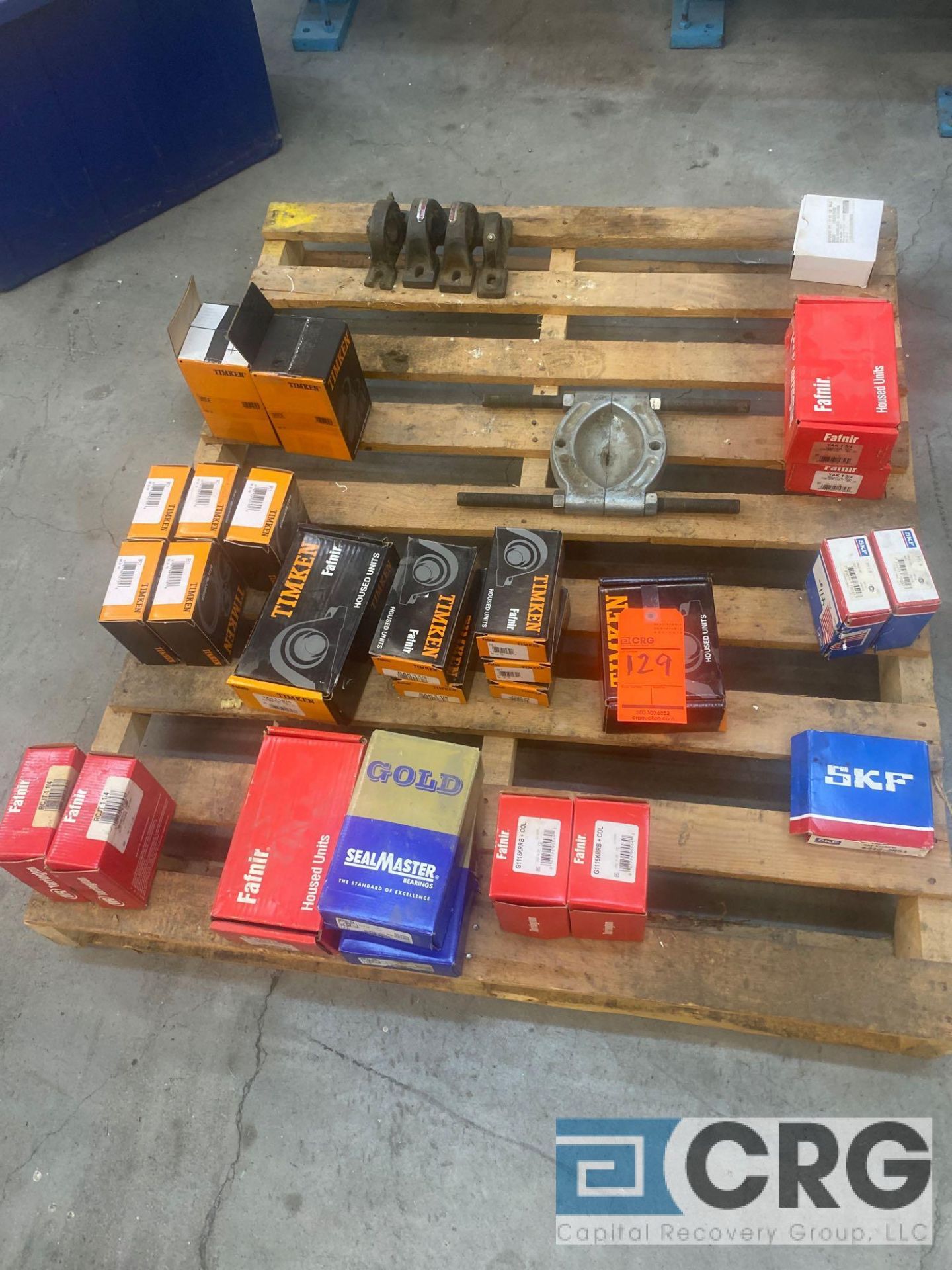 Lot of (25) assorted bearings, Timken, SKF, Fafnir, Gold, and related