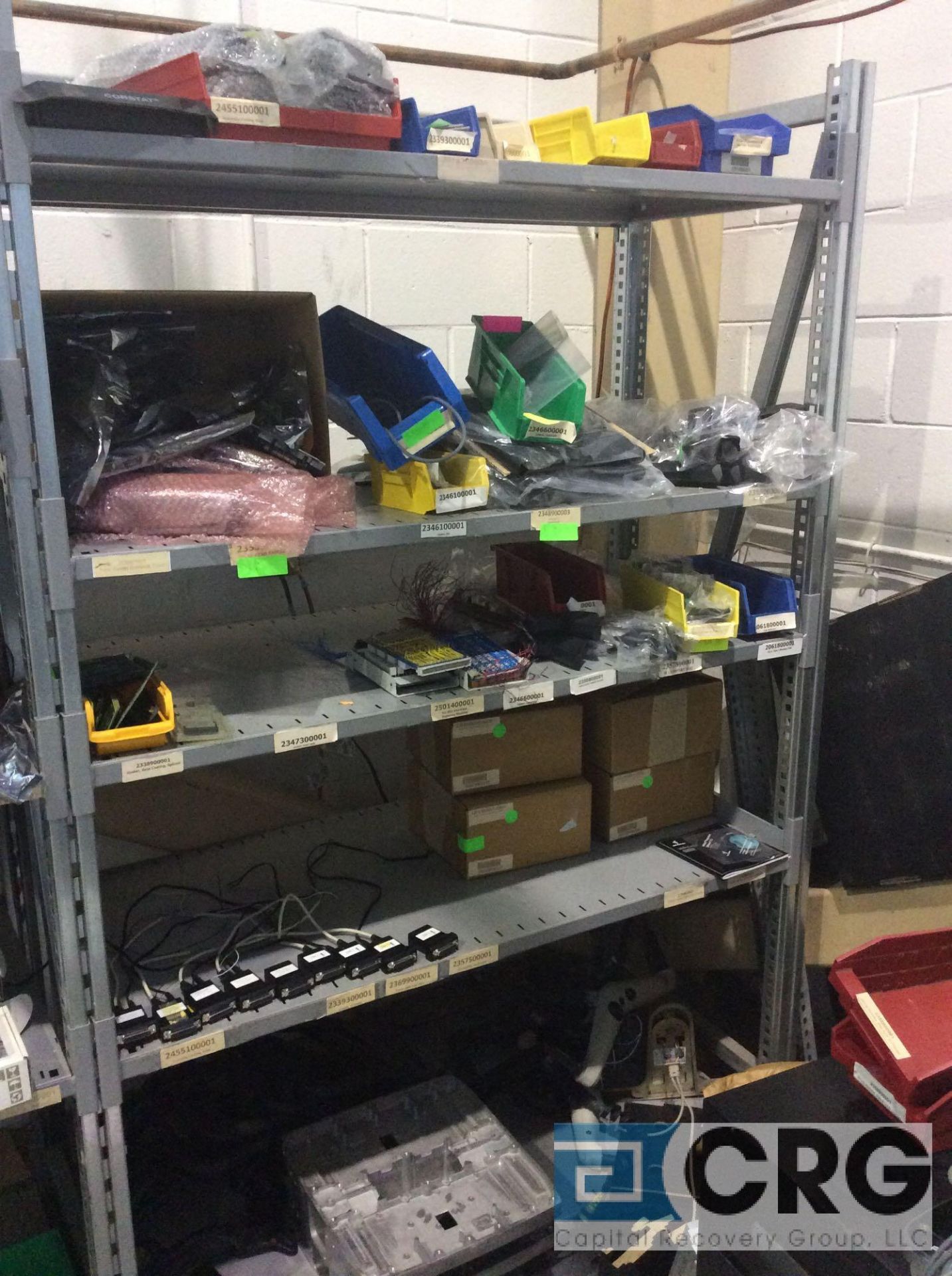 Lot of asst Segway parts, contents of tables and shelves only - Image 3 of 10