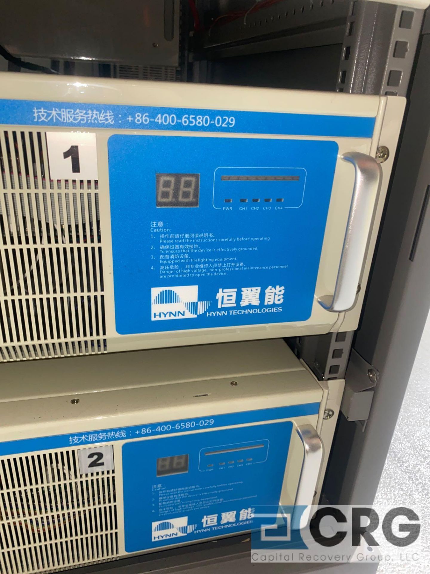 EOL battery and power pack testing equipment including (1) KEPCO BOP 20-20M bipolar operational - Image 10 of 12