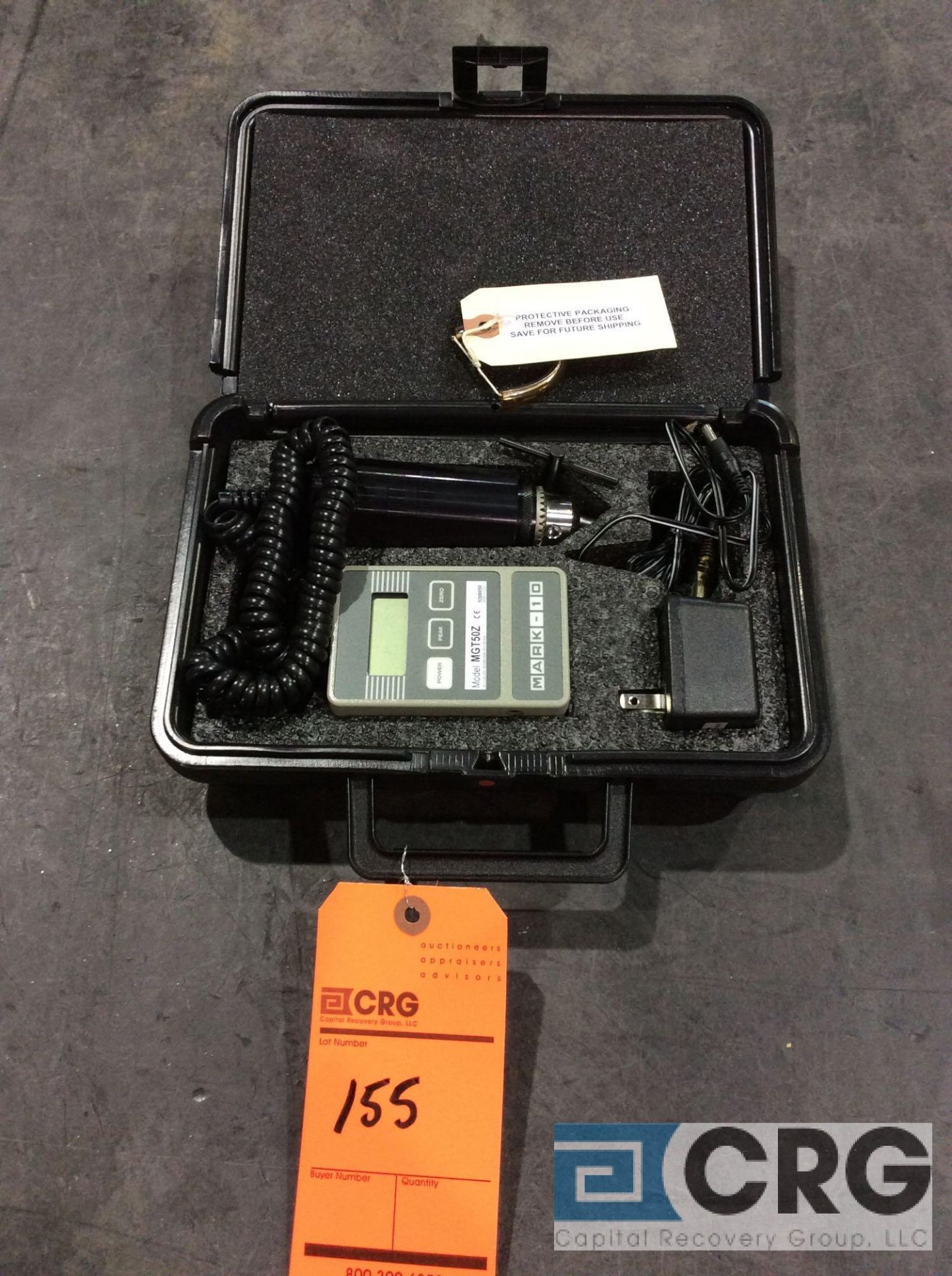 Omega HH1384 4-channel thermometer datalogger with case and Mark-10 MGT50-Z precision drill - Image 3 of 4