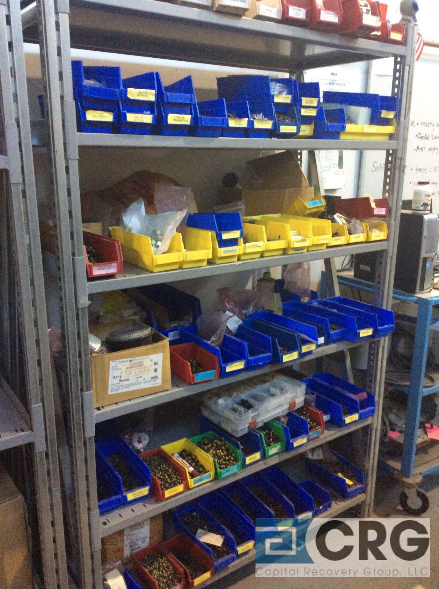 Lot of asst Segway parts, contents of tables and shelves only - Image 10 of 10