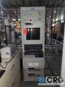 Cimtek EOL tester rolling cabinet including, (1) Agilent 34970A data acquisition and switch unit,