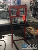 H-Frame shop press with 12 ton jack