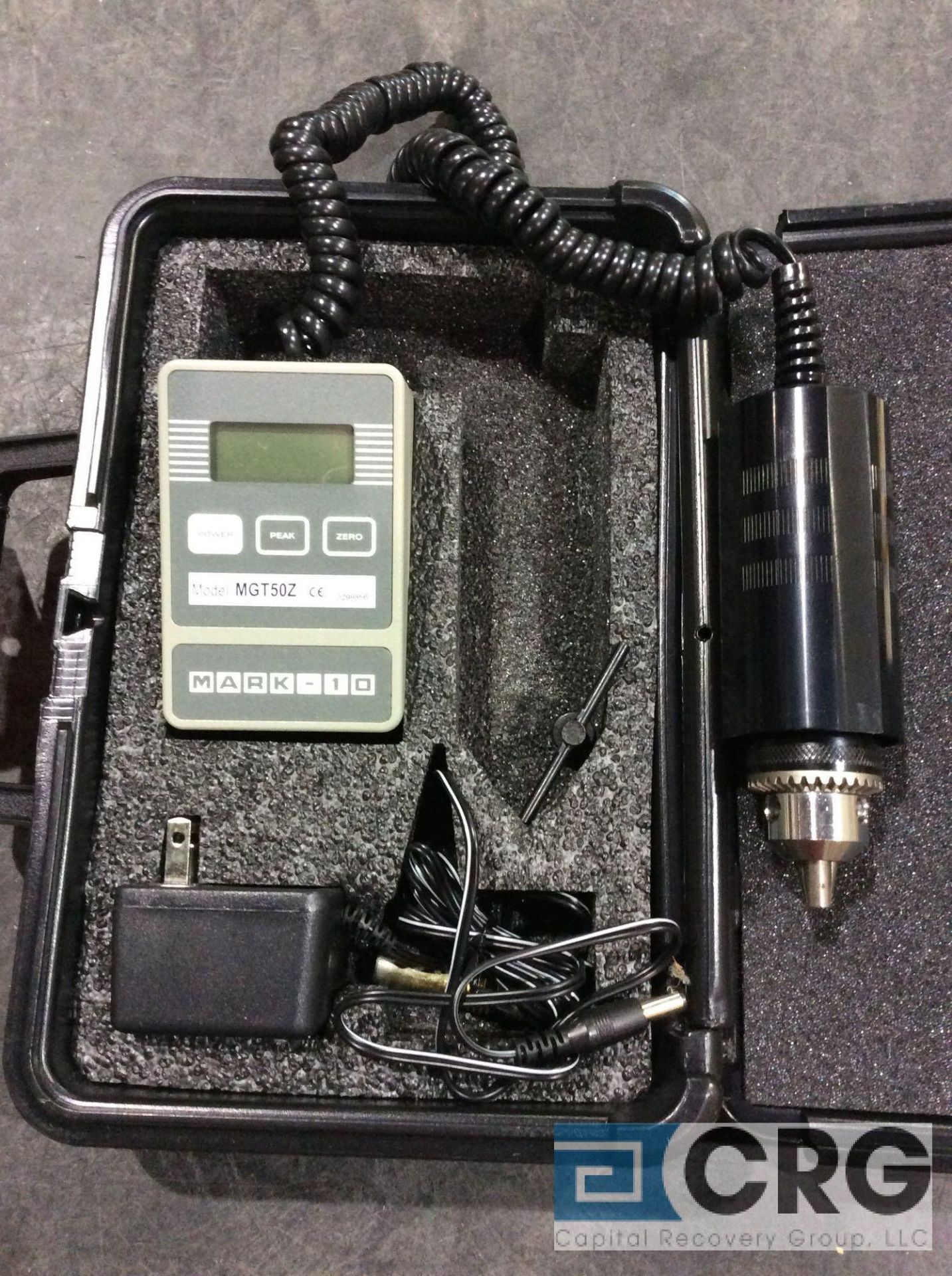 Omega HH1384 4-channel thermometer datalogger with case and Mark-10 MGT50-Z precision drill - Image 4 of 4