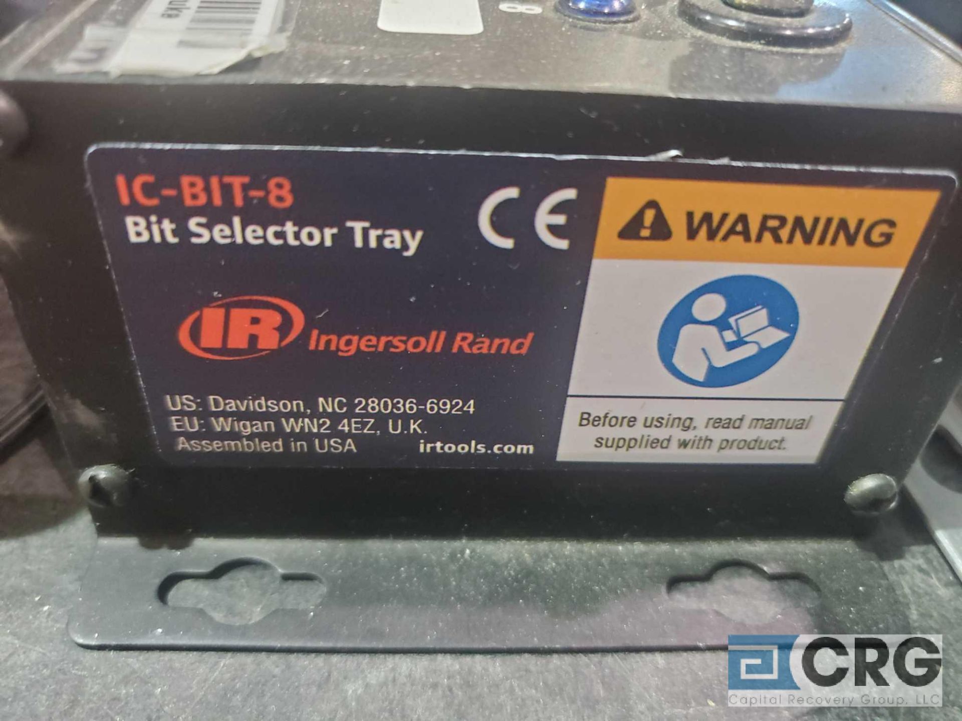 Ingersoll Rand 20V cordless screw gun 1150 rpm, with charger, bit selector tray mn IC-BIT-8, and - Image 3 of 5