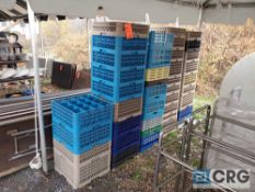Lot of 30+/- dishwasher storage glass racks