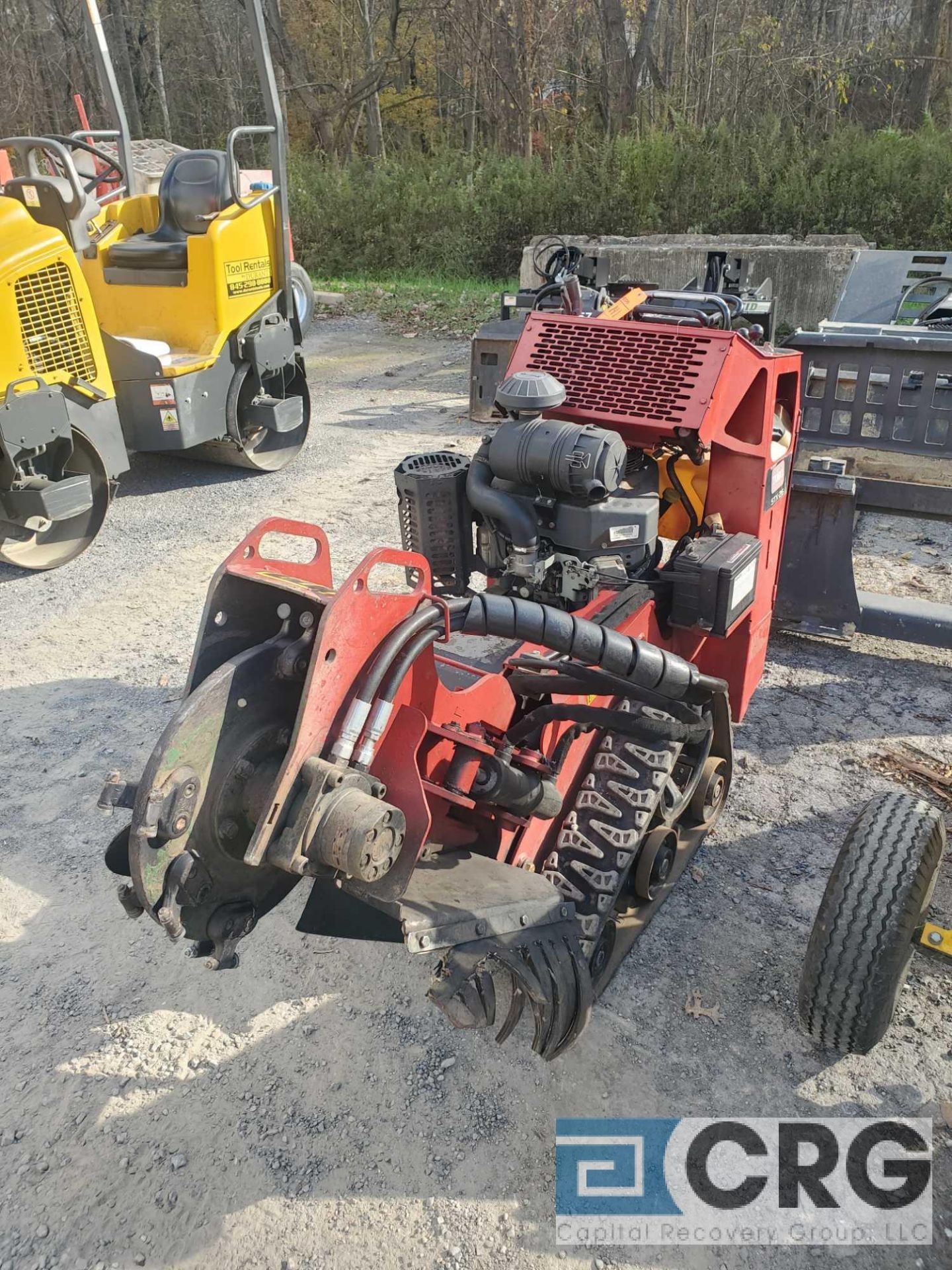 Toro STX-26 stump grinder on tracks, 1681 hrs as read, Kawasaki gas engine (230-01) - Image 3 of 7