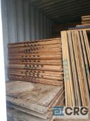 Lot of (40) 4 X 8 X 3/4 plywood sheets