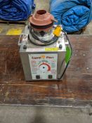 Cotton candy machine with tub