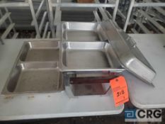 chafing dish with split pan and spare