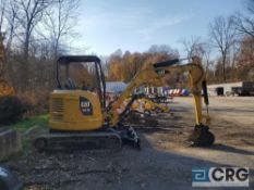 2014 CAT 303.5E CR mini excatavor, approx. 3,000 hours, sn CAT3035ETRKY00542, ROPS, 12 inch rubber