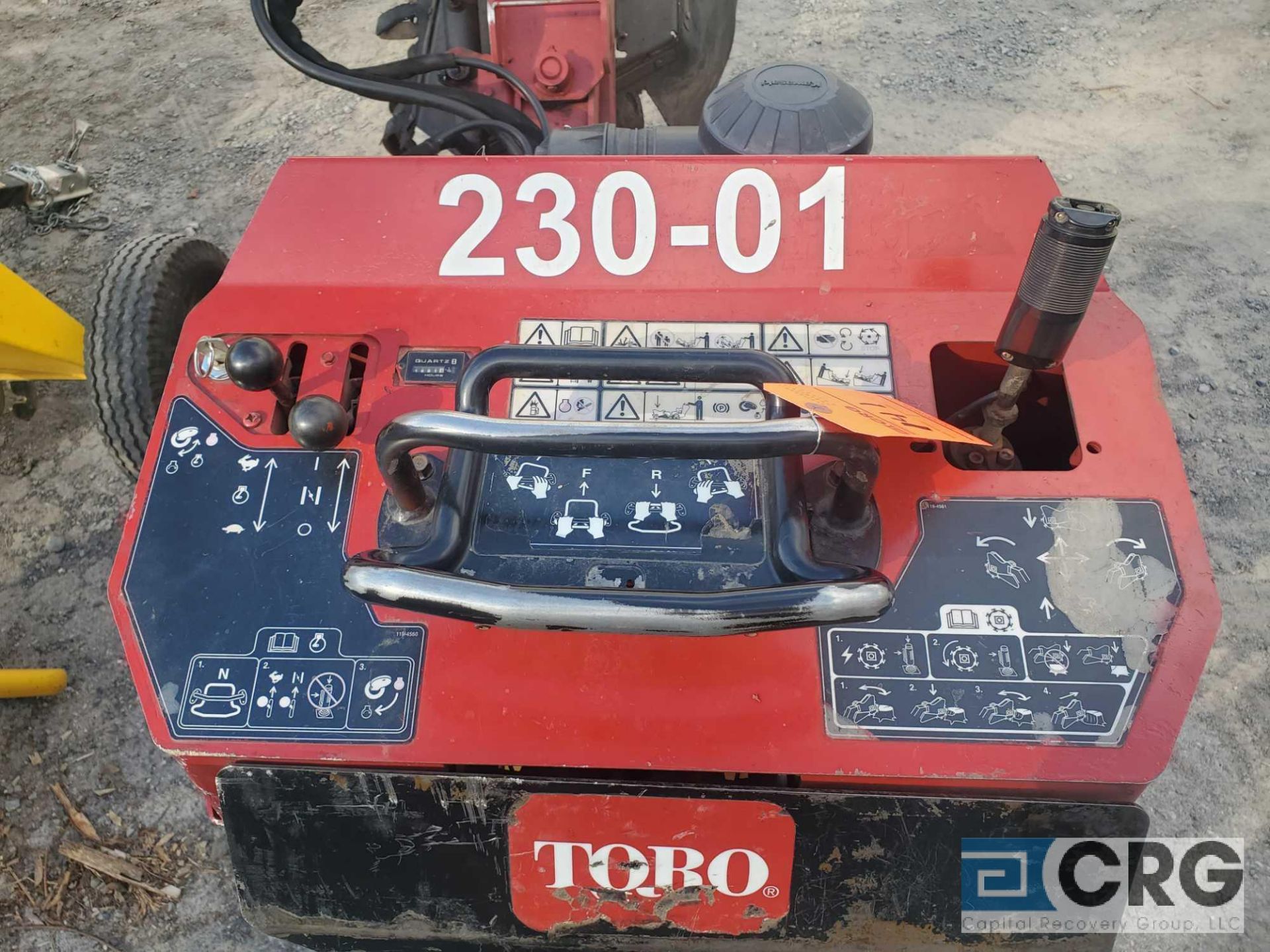 Toro STX-26 stump grinder on tracks, 1681 hrs as read, Kawasaki gas engine (230-01) - Image 6 of 7