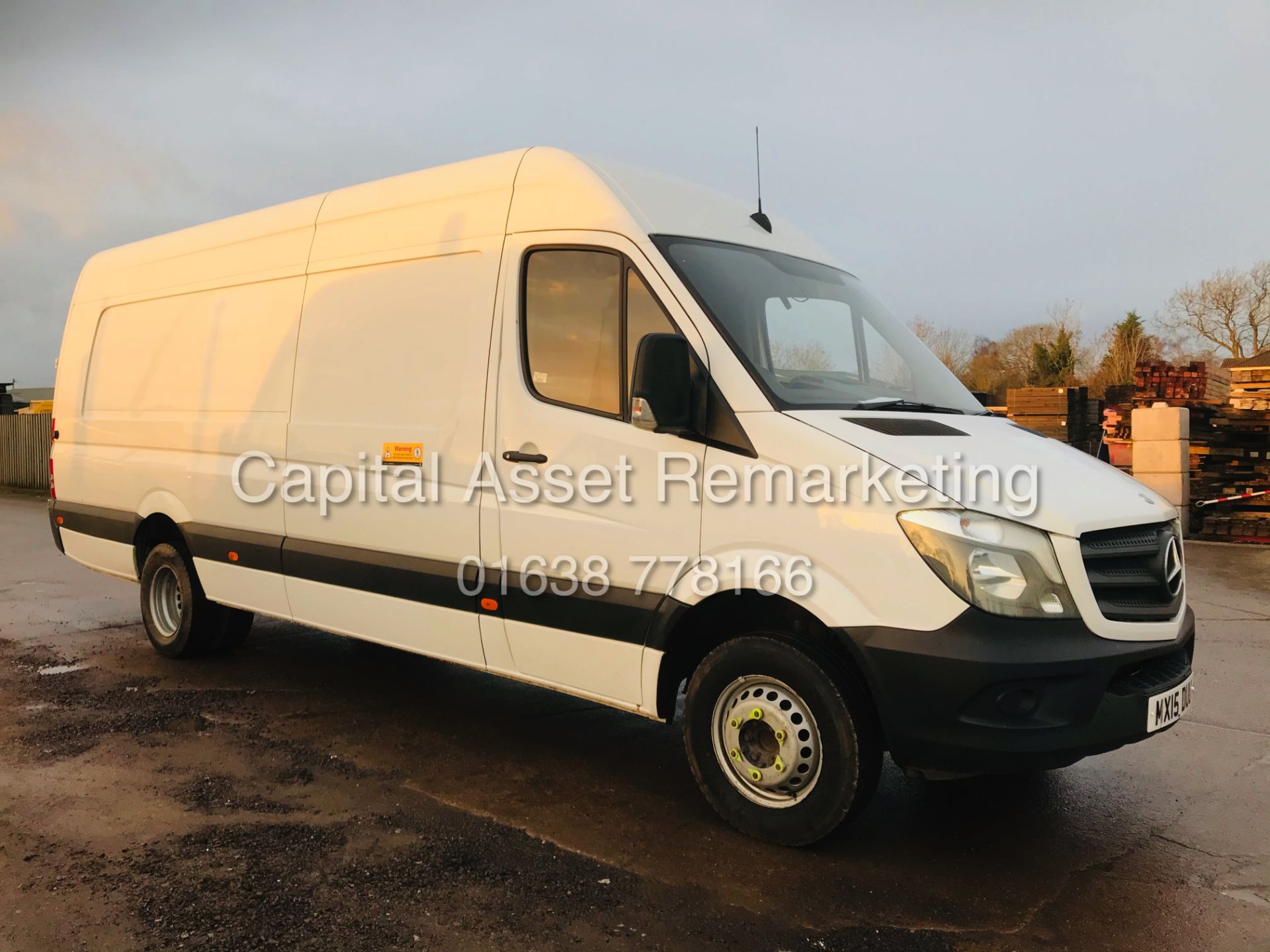 (On Sale) MERCEDES SPRINTER 513CDI "XLWB - TWIN REAR WHEELS" 1 OWNER (2015) *IDEAL CONVERSION* - Image 2 of 15