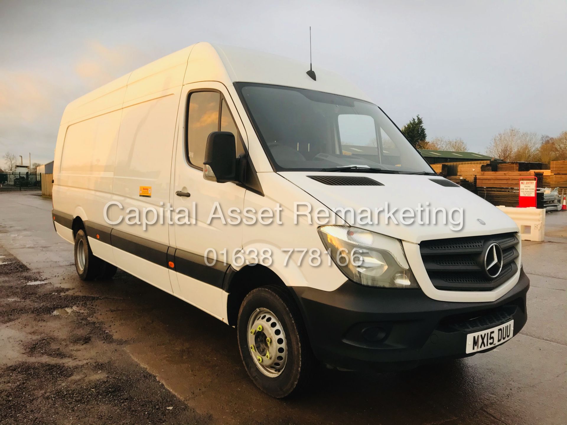 (On Sale) MERCEDES SPRINTER 513CDI "XLWB - TWIN REAR WHEELS" 1 OWNER (2015) *IDEAL CONVERSION* - Image 3 of 15