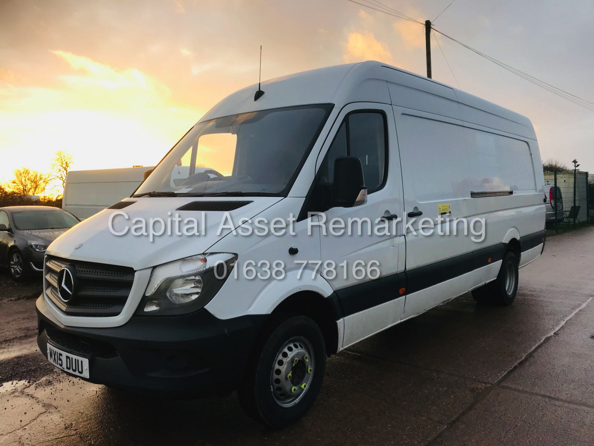 (On Sale) MERCEDES SPRINTER 513CDI "XLWB - TWIN REAR WHEELS" 1 OWNER (2015) *IDEAL CONVERSION* - Image 5 of 15