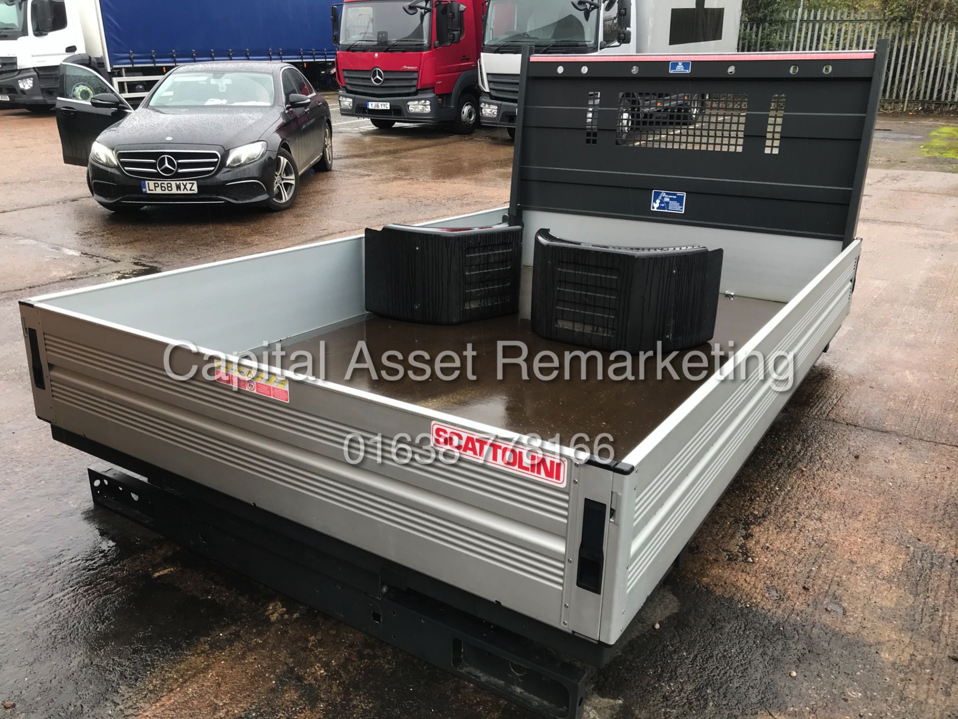 (ON SALE) BRAND NEW TRUCK BODY (REMOVED FROM 3500KG TRUCK" ALLOY DROPSIDE (NO VAT TO PAY / SAVE 20%) - Image 4 of 5