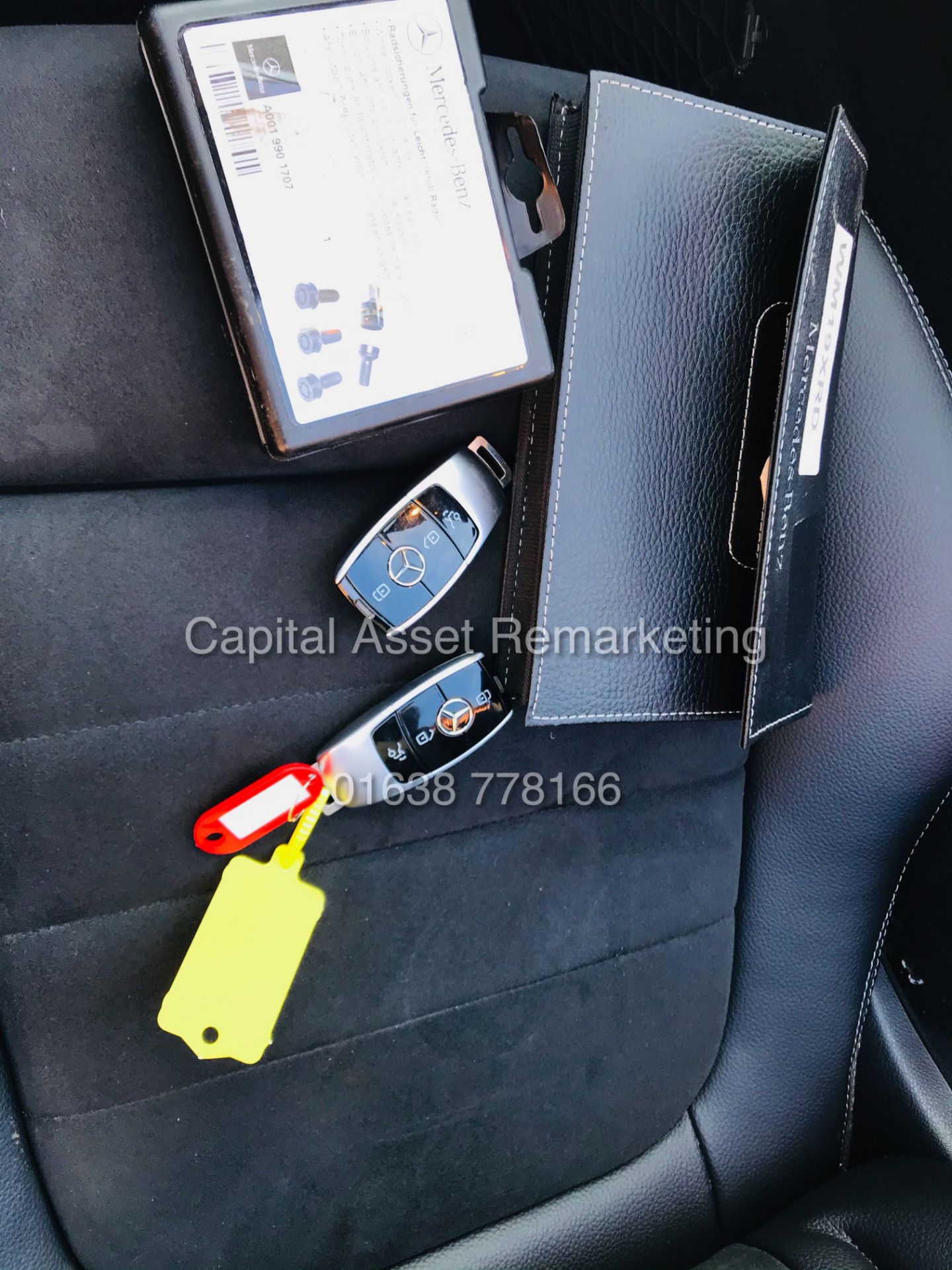 (ON SALE) MERCEDES E220d "AMG-LINE / PREMIUM" 9G CABRIOLET (19 REG) COMAND - AIR SCARF - 360 CAMERA - Image 50 of 51